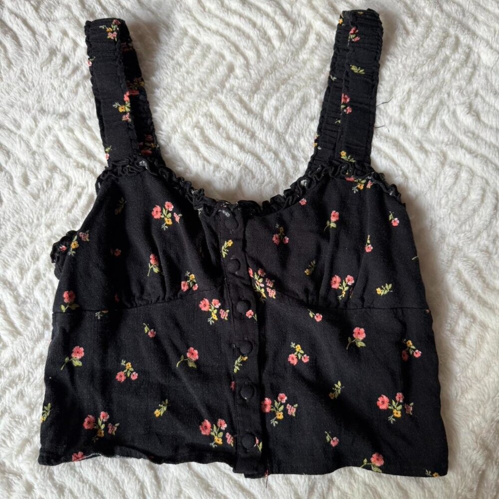 Forever 21 Women's multi Crop-top